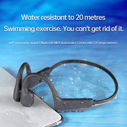 Headphones 32GB MP3 wireless sports